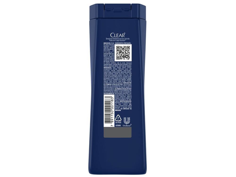 Shampoo Anticaspa Clear Men Ice Cool Menthol 400ml - 5