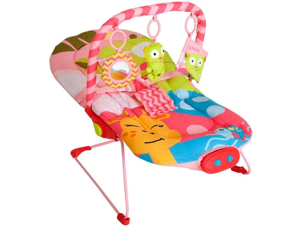 Cadeirinha de Descanso MultiKids Baby Reclinável Vibratória Gato 0 a 15kg - 10