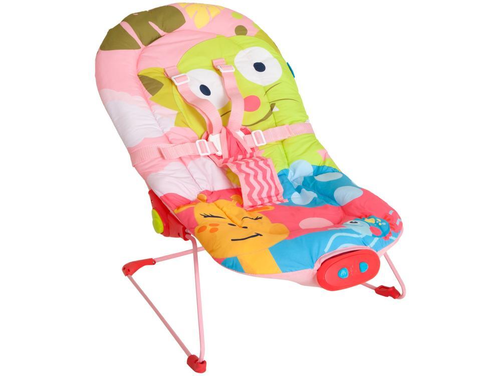 Cadeirinha de Descanso MultiKids Baby Reclinável Vibratória Gato 0 a 15kg - 15