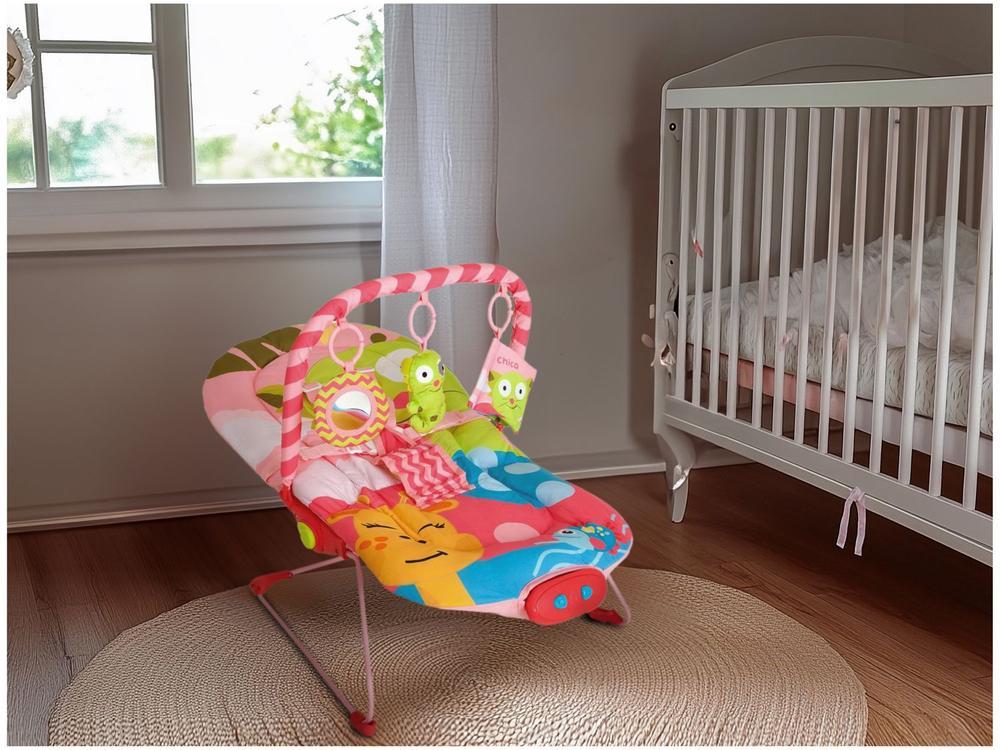 Cadeirinha de Descanso MultiKids Baby Reclinável Vibratória Gato 0 a 15kg - 2