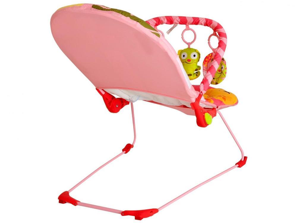 Cadeirinha de Descanso MultiKids Baby Reclinável Vibratória Gato 0 a 15kg - 5