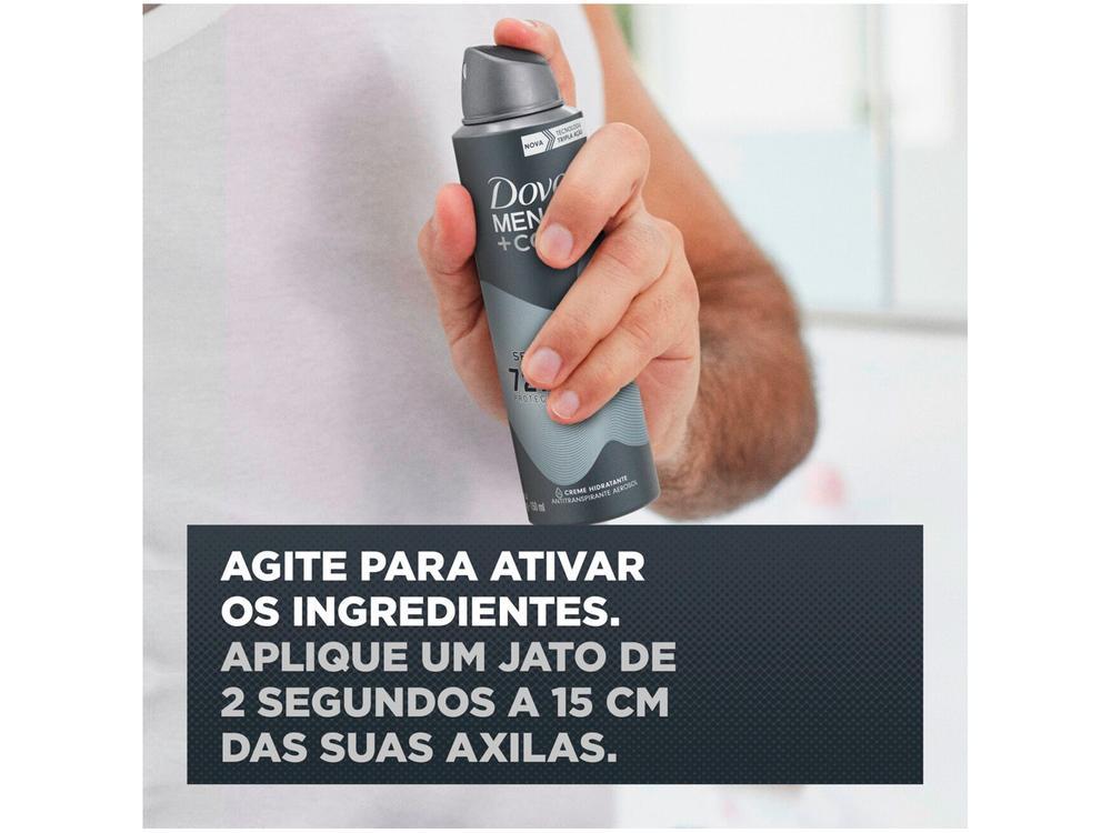 Desodorante Aerossol Antitranspirante Dove Men+Care Masculino 72 Horas Sem Perfume - 6