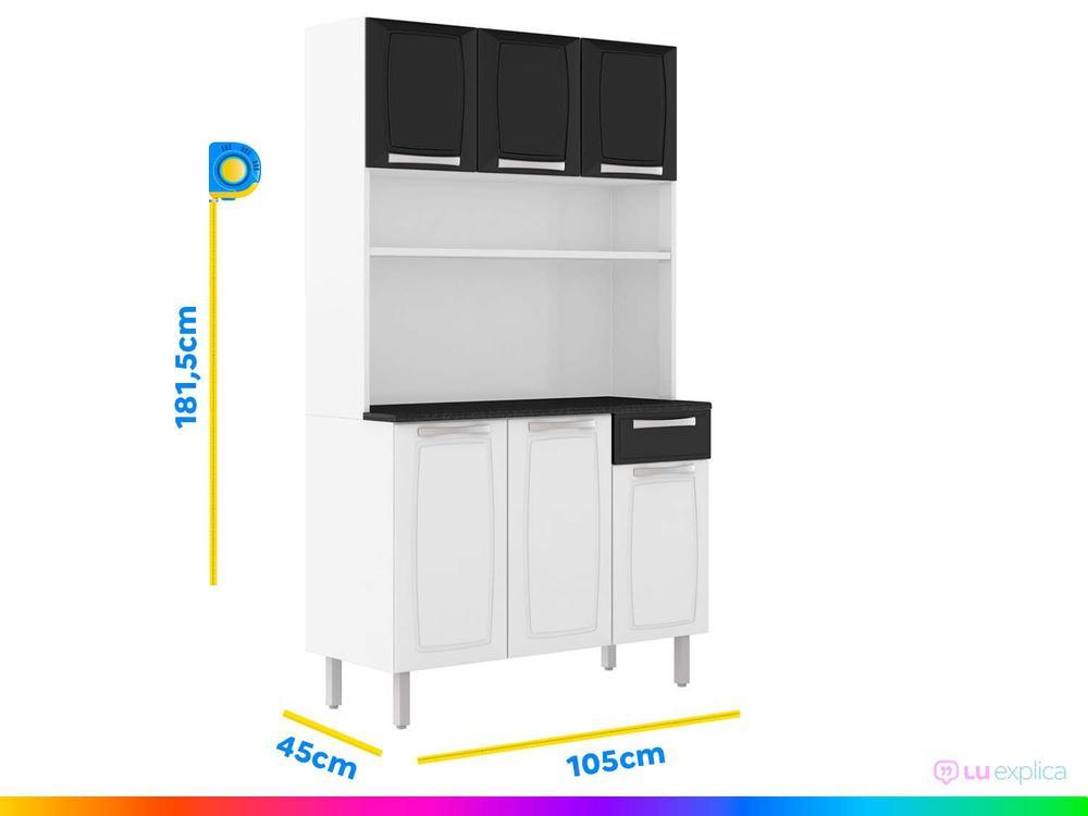 Kit Cozinha Itatiaia Rose com - 15