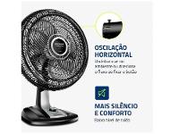 Ventilador de Mesa Mondial VTX-40-8P Turbo 40cm 3 Velocidades - 5