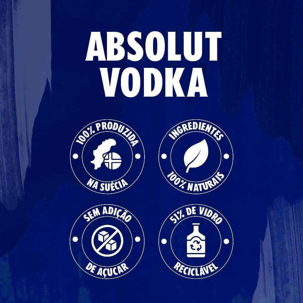 Vodka Absolut 1L - 6