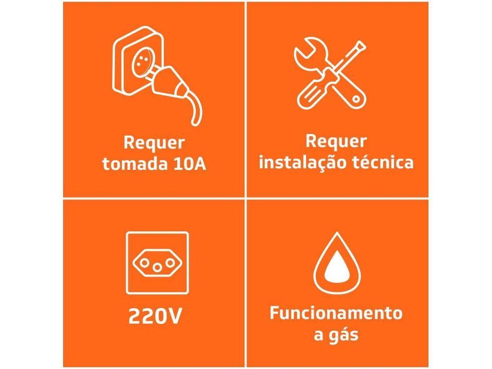 Forno a Gás de Embutir Brastemp Grill com Timer - 6