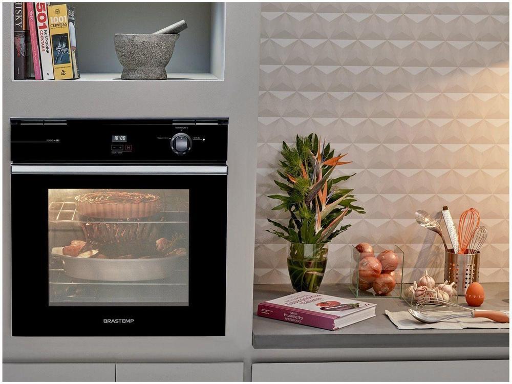 Forno a Gás de Embutir Brastemp Grill com Timer - 9