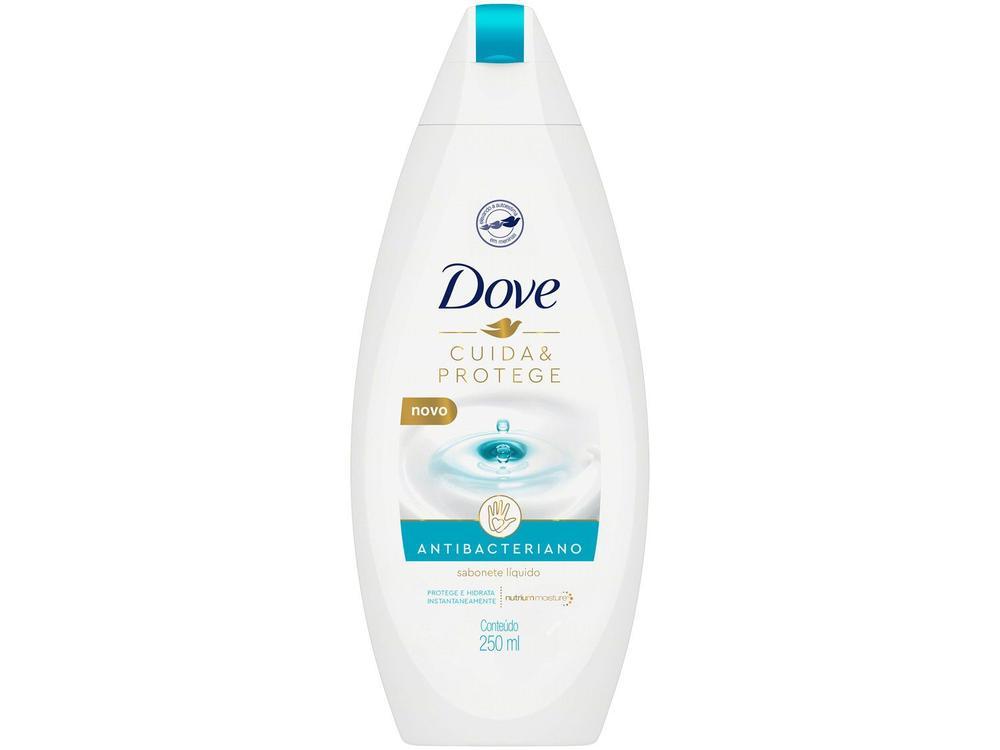 Sabonete Líquido Antibacteriano Dove Cuida e Protege 250ml - 1