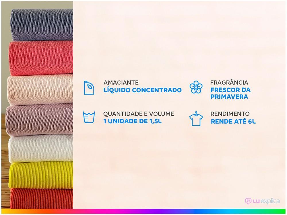 Amaciante Downy Concentrado Frescor da Primavera - 12