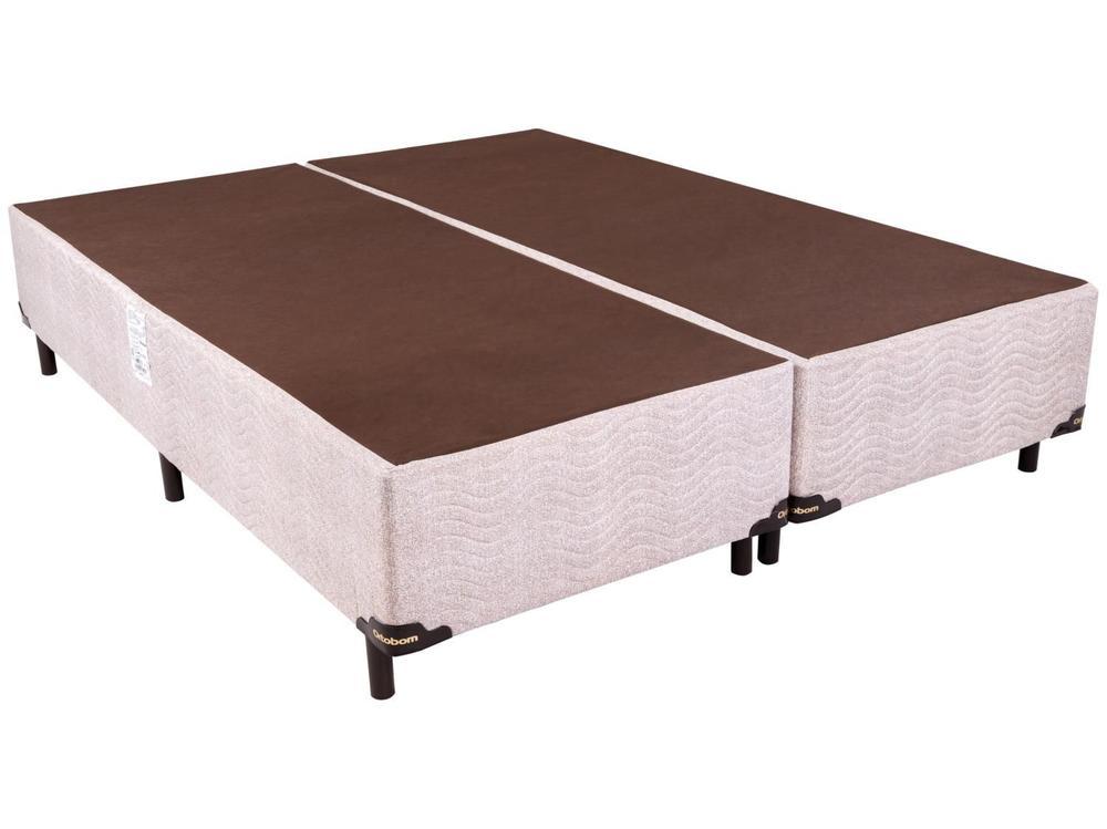 Base Cama Box Queen Size Ortobom Bipartido 31x158x198cm Ortotech - 1
