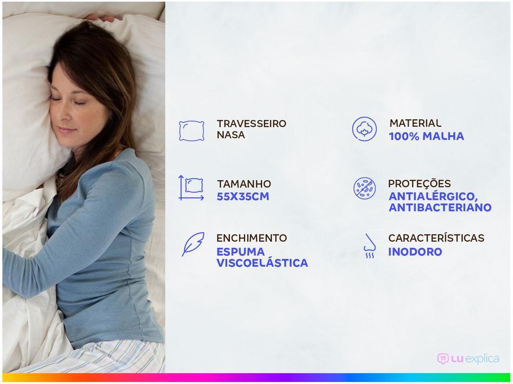 Travesseiro Nasa Fibrasca Viscoelástico - 2