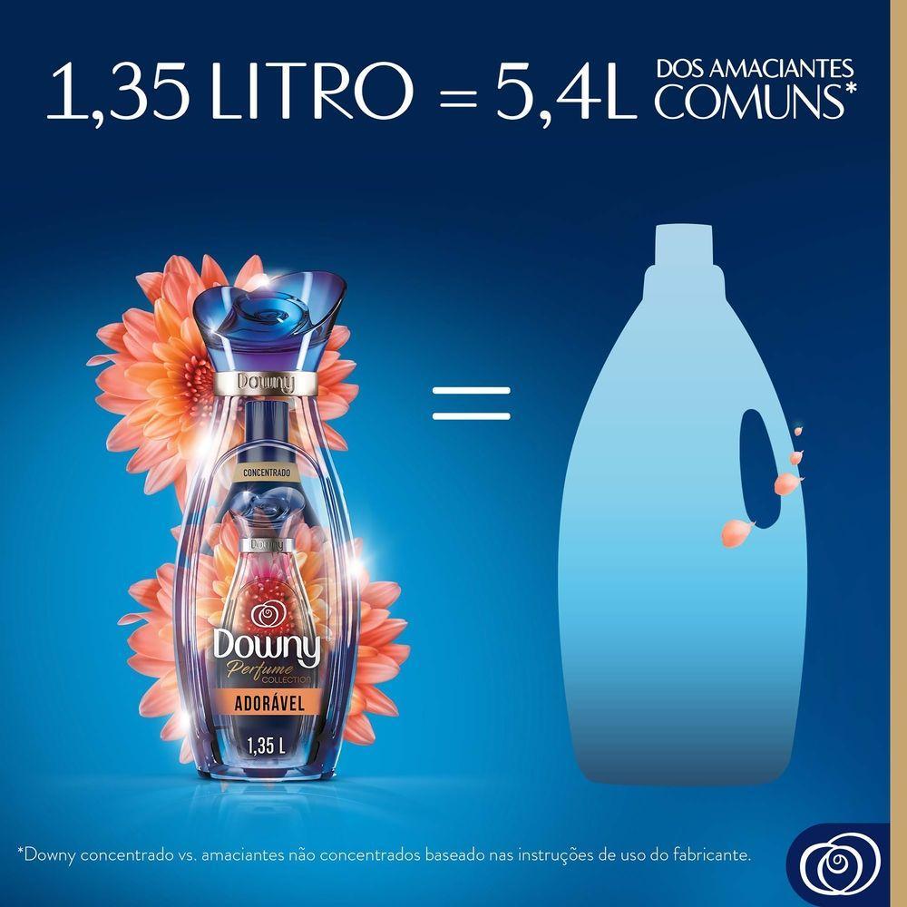Amaciante Downy Concentrado Perfume Collection Adorável 1,35L - 3