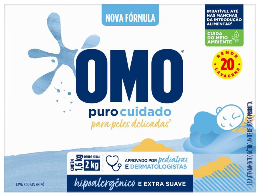 Sabão em Pó Omo Puro Cuidado Toque de Aveia 1,6Kg - 10