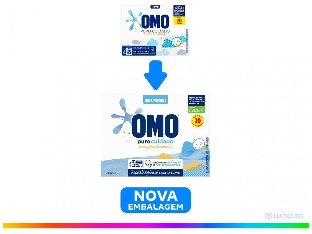 Sabão em Pó Omo Puro Cuidado Toque de Aveia 1,6Kg - 13