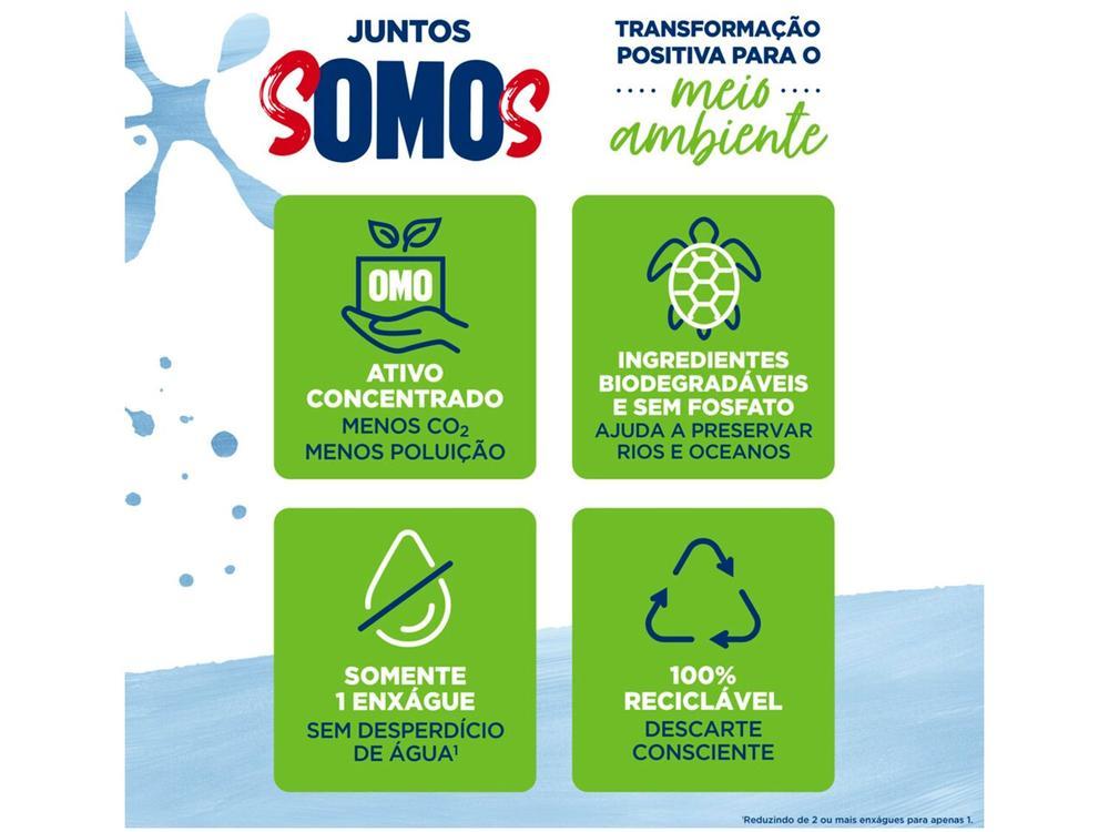 Sabão em Pó Omo Puro Cuidado Toque de Aveia 1,6Kg - 9