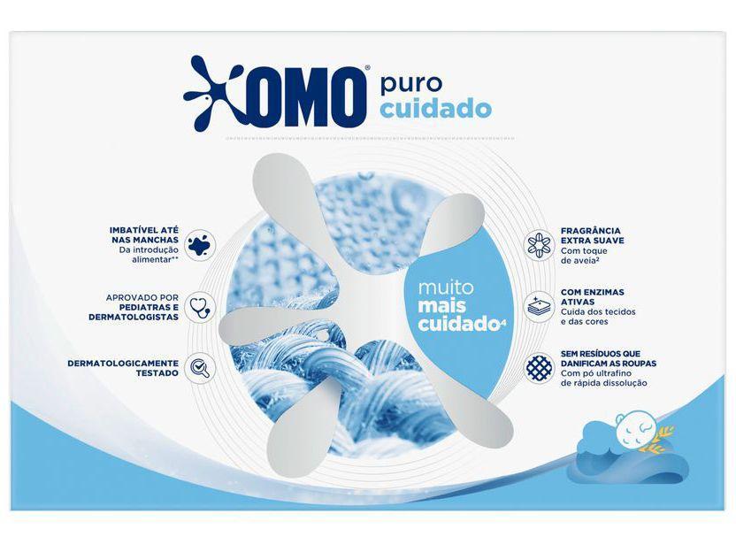 Sabão em Pó Omo Puro Cuidado Toque de Aveia 1,6Kg - 3