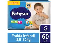 Fralda Babysec Ultrasec Galinha Pintadinha Tam. G 8,5 a 12kg 60 Unidades - 8
