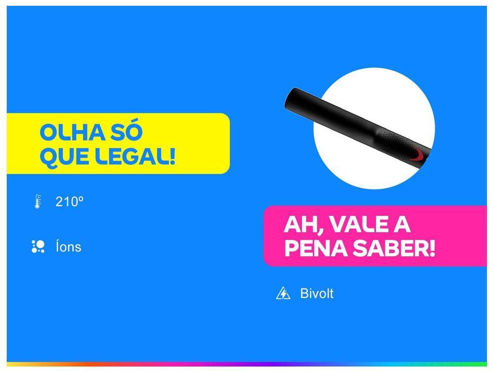 Chapinha/Prancha de Cabelo Cerâmica com Íons 210ºC GA.MA Italy Eleganza Plus - 11