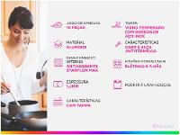 Jogo de Panelas Tramontina Antiaderente - 2