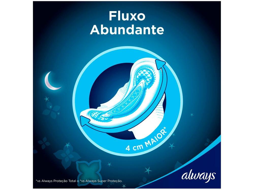 Absorvente Noturno Always Noites Tranquilas Seca G - 21