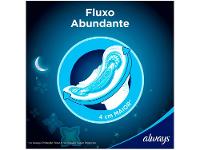 Absorvente Noturno Always Noites Tranquilas Seca G - 12
