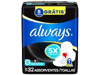 Absorvente Noturno Always Noites Tranquilas Seca G - 9