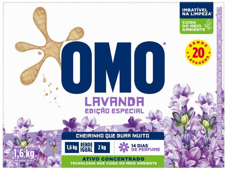 Sabão em Pó OMO Edição Especial Lavanda 1,6kg - 13
