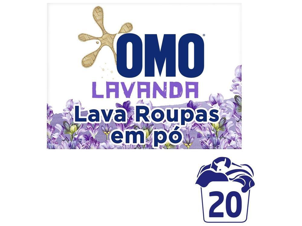 Sabão em Pó OMO Edição Especial Lavanda 1,6kg - 15