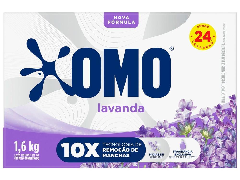 Sabão em Pó OMO Edição Especial Lavanda 1,6kg - 1