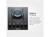 Cooktop 5 Bocas Mondial a Gás GLP Preto - 5
