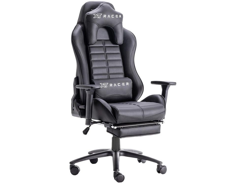 Cadeira Gamer XT Racer Reclinável Giratória Preta Platinum W Series - 1