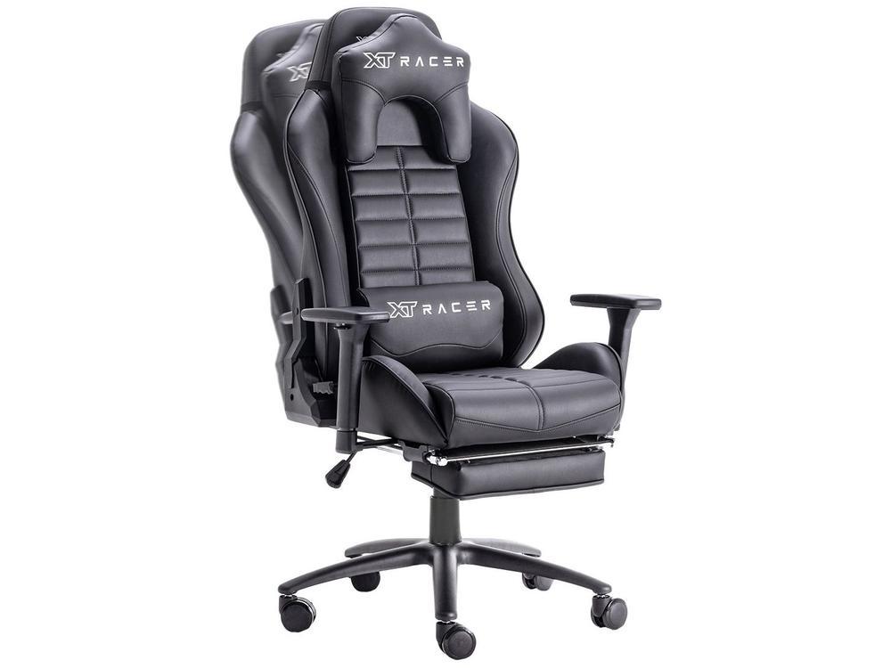 Cadeira Gamer XT Racer Reclinável Giratória Preta Platinum W Series - 8