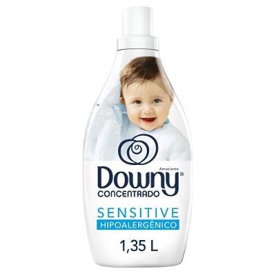 Amaciante Downy Concentrado Sensitive Hipoalergênico para Roupa de Bebê 1,35L