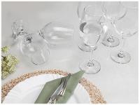 Jogo de Taças para Vinho e  Água em Vidro 6 Peças 490ml Nadir Barone - 3