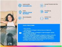 Ventilador de Mesa Mondial Super Power VSP-30-W - 11