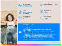 Ventilador de Mesa Mondial Super Power VSP-30-W - 2