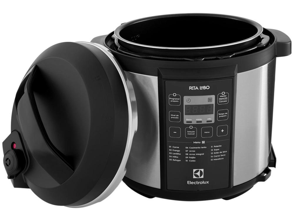 Panela de Pressão Elétrica 6L Electrolux PCC20 4340AJBR483 Rita Lobo - 15