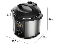 Panela de Pressão Elétrica 6L Electrolux PCC20 4340AJBR483 Rita Lobo - 2