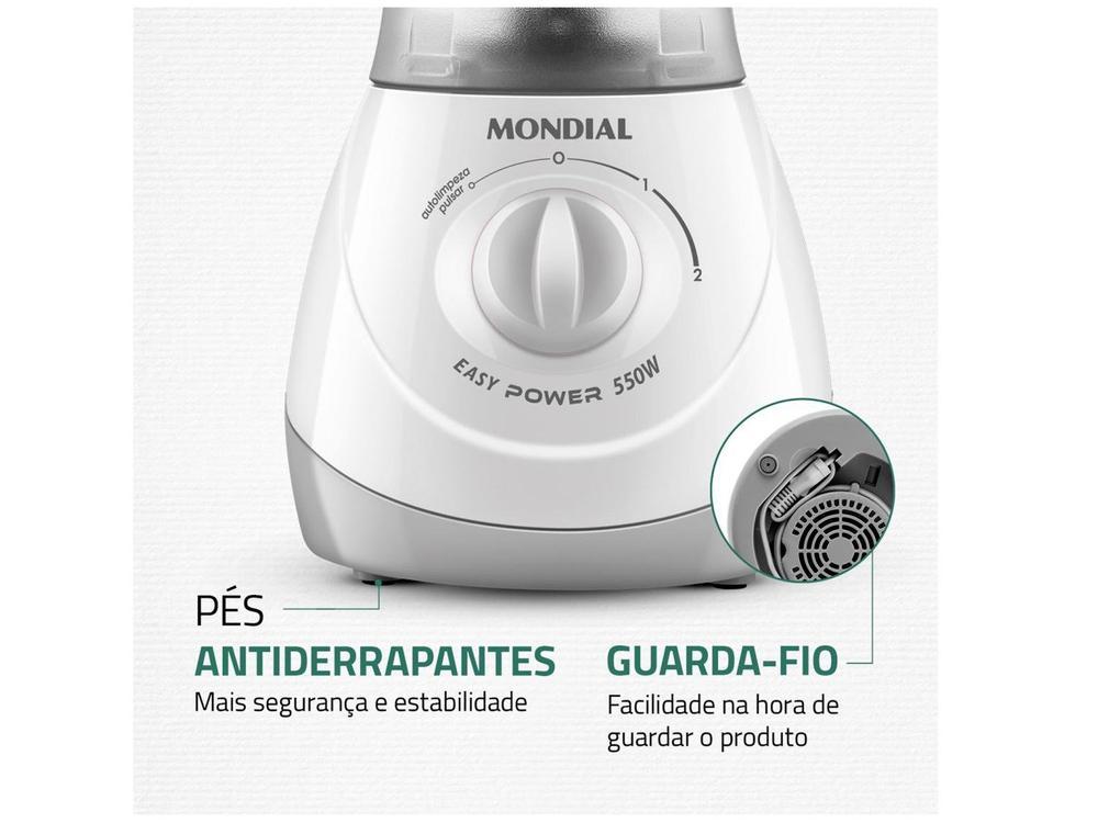 Liquidificador Mondial Easy Power L-550-W - 8