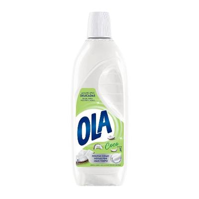 Sabão Líquido Ola Coco para Roupas Finas e Delicadas 1L