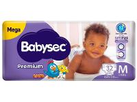 Fralda Babysec Premium Galinha Pintadinha Tam. M 5 a 9,5kg 32 Unidades - 1
