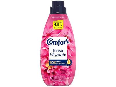 Amaciante de Roupa Concentrado com Óleo de Argan Brisa Elegante Comfort 1L