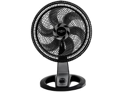 Ventilador de Mesa Britânia BVT410 Turbo 47,5cm 6 Pás 3 Velocidades Preto e Cinza