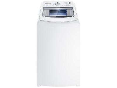 Lavadora de Roupas Electrolux 17Kg Cesto Inox 11Programas de Lavagem Jet&Clean Ultra Filter Branco LED17