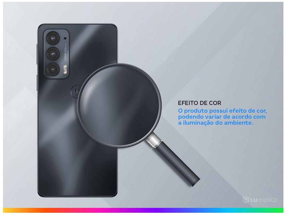 Smartphone Motorola Edge 20 128GB Preto 5G 8GB RAM Tela 6,7” Câm. Tripla + Selfie 32MP - 3