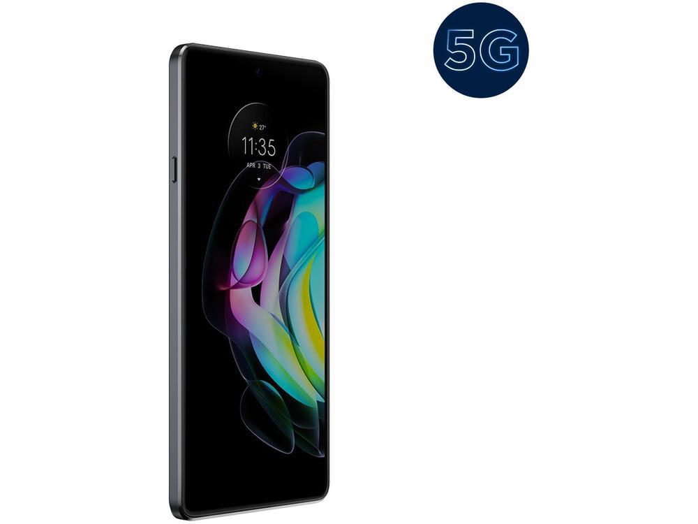 Smartphone Motorola Edge 20 128GB Preto 5G 8GB RAM Tela 6,7” Câm. Tripla + Selfie 32MP - 5