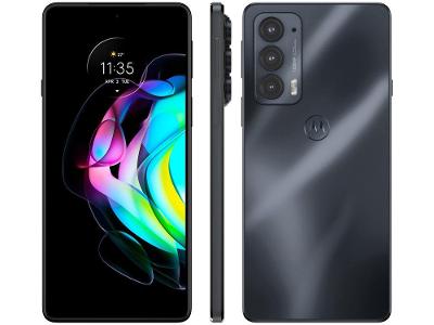 Smartphone Motorola Edge 20 128GB Preto 5G 8GB RAM Tela 6,7” Câm. Tripla + Selfie 32M