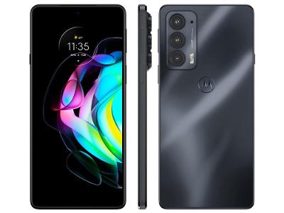 Smartphone Motorola Edge 20 128GB Preto 5G 8GB RAM Tela 6,7” Câm. Tripla + Selfie 32M
