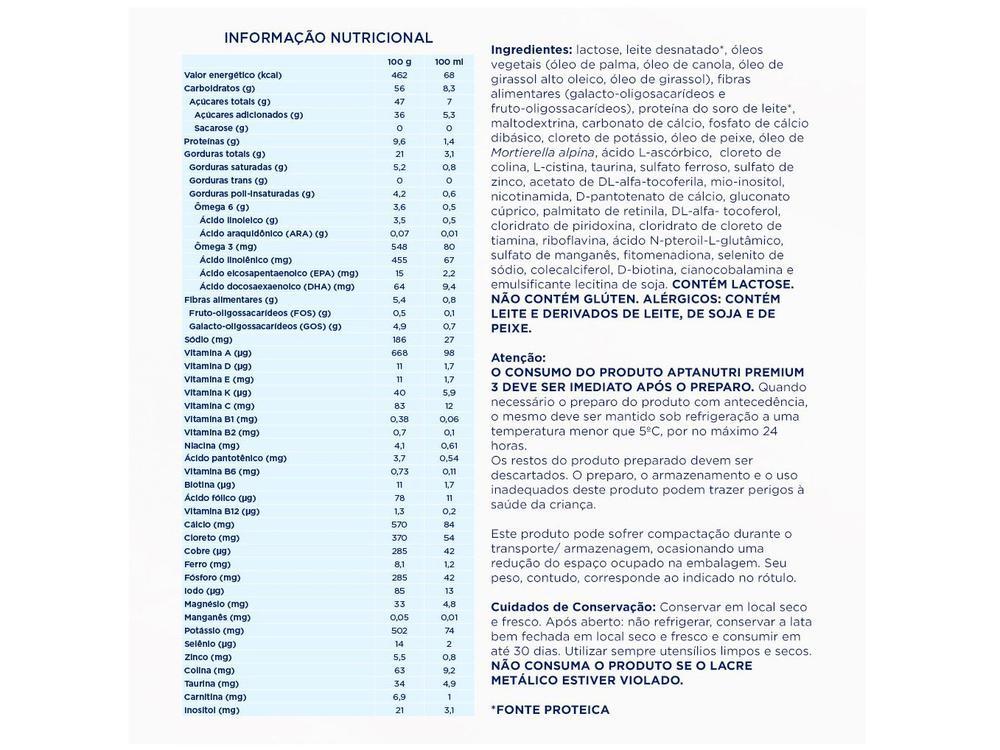 Fórmula Infantil Aptanutri Original Premium+ 3 - 3
