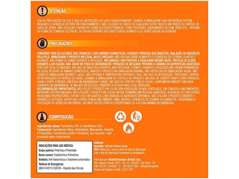 Multi Inseticida SBP Automático Aparelho com Refil 250ml - 5